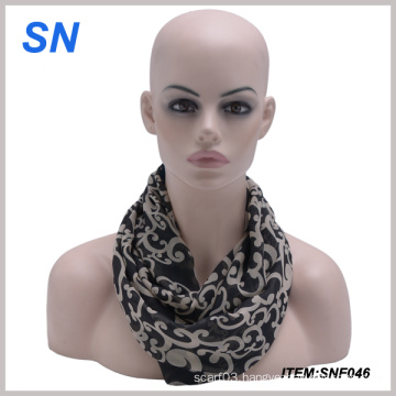 2015 Latest Spring Fashion Chiffon Infinity Scarf